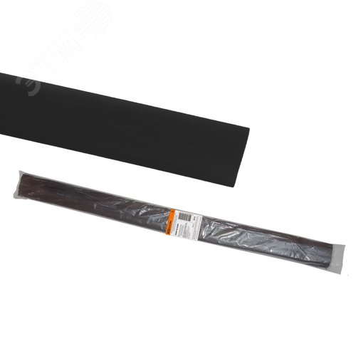 Термоусаживаемая трубка ТУТнг 30/15 черная по 1м (25 м/упак) TDM