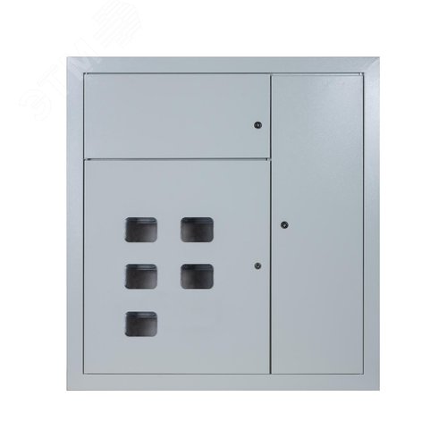 Корпус щита этажного пятиквартирный (1015х955х160) размер ниши (920х860х140) - фото 2