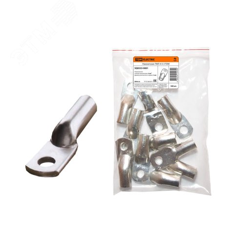 Наконечник кабельный медный луженый под опрессовку ТМЛ 4-5-3 ГОСТ 7386-80