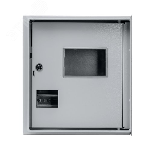 Корпус металлический ЩУ-1ф/1-1-6 IP66 (2 двери) (310х300х150) - фото 3