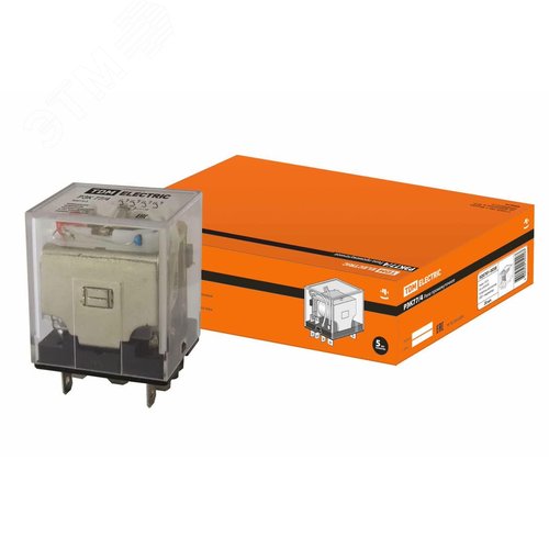 Реле РЭК77/4 с индикацией 10А 24В DC (SQ0701-0058)