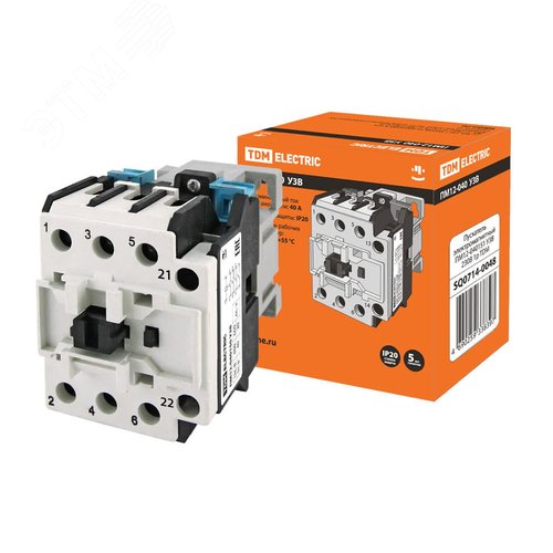 Пускатель электромагнитный ПМ12-040151 У3В 230В 1р TDM