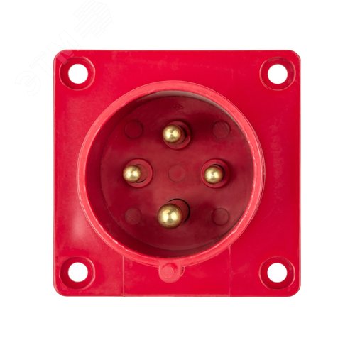 Вилка 614 скрытая 3Р+РЕ 16А 380В IP44 TDM - фото 3