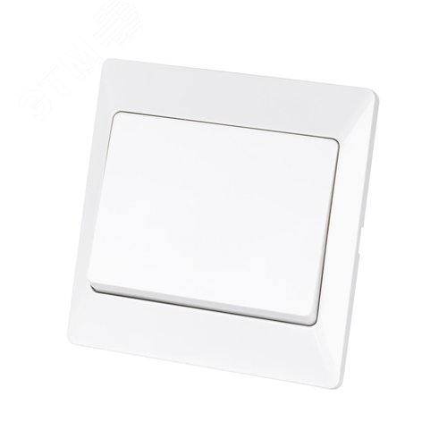 "Выключатель 1 кл. 10А белый ""Ильмень""   TDM" 3