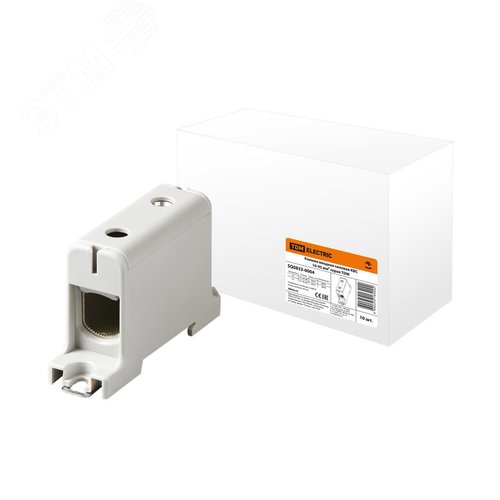 Клемма вводная силовая КВС 16-95 кв.мм серая - TDM ELECTRIC