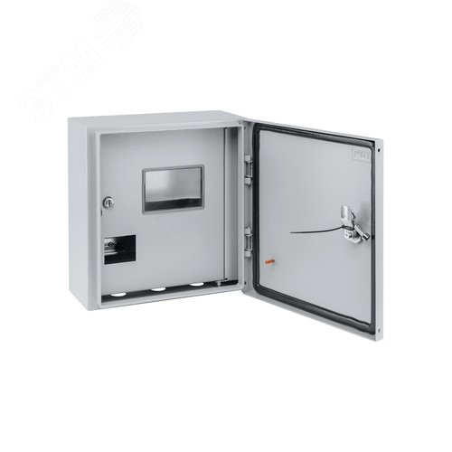 Корпус металлический ЩУ-1ф/1-1-6 IP66 (2 двери) (310х300х150) - фото 6