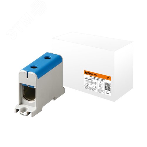 Клемма вводная силовая КВС 35-150 кв.мм синяя - TDM ELECTRIC