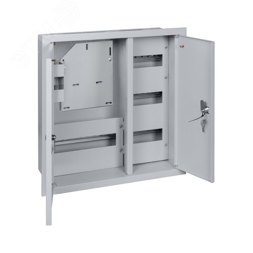 Корпус металлический ЩУРВ-3/30 (550х500х165) двухдверный - TDM ELECTRIC