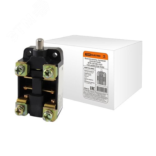 Выключатель путевой контактный ВПК-2010Б-УХЛ 10А 660В IP00 - TDM ELECTRIC
