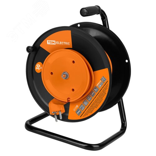 Удлинитель силовой УКз16-001 (штепсельное гнездо/30м ПВС 3х1,0)