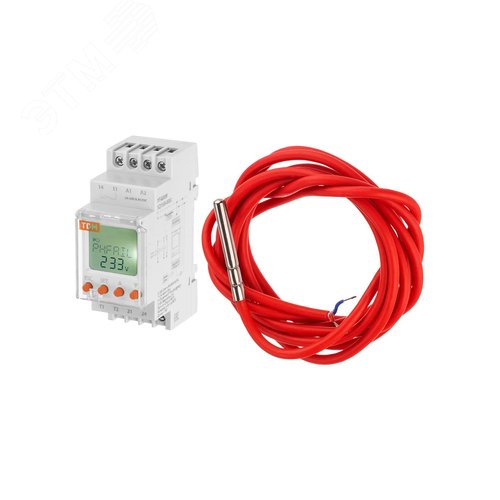 Реле температуры РТ-820M (-25+130C, 24-240В АС/DC, с датч IP67, ЖК) - фото 6