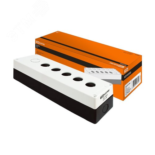Корпус КП105(6) для кнопок 5(6) мест белый - TDM ELECTRIC