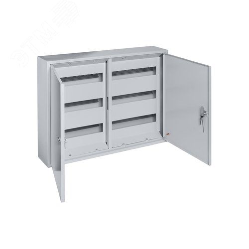 Корпус металлический ЩРН-90 (500х680х120) двухдверный - TDM ELECTRIC