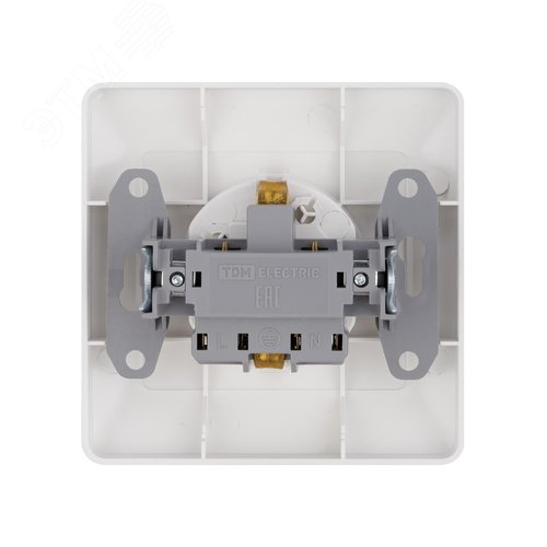 "Розетка 2П+З с защ. шт. 16А 250В белая ""Ильмень"" TDM" 5