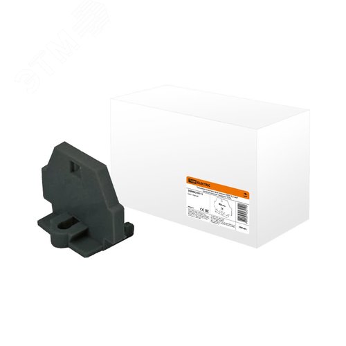 Торцевая пластина для клемм МКМ 2.5 мм2 универсальная (черная) TDM - TDM ELECTRIC