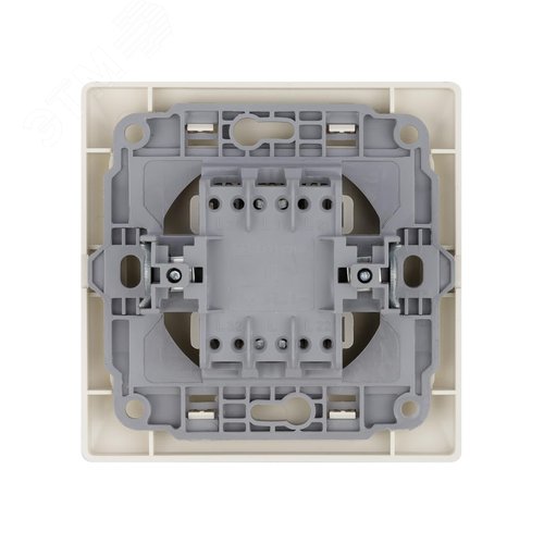 "Выключатель 1 кл. 10А сл. кость ""Ильмень""   TDM" 2