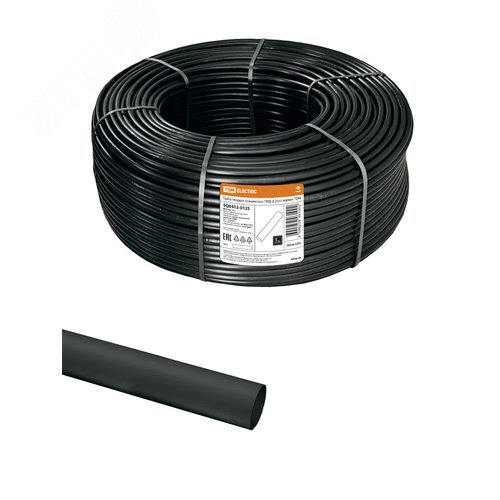 Труба гладкая техническая ПНД d 25(с) черная TDM