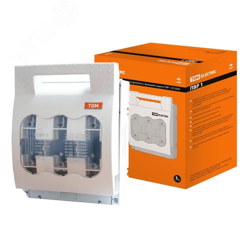 Выключатель-разъединитель с функцией защиты ПВР 1 3П 250A - TDM ELECTRIC