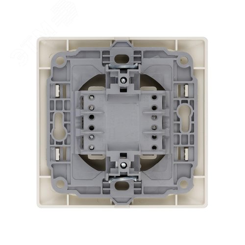 "Выключатель 2 кл. 10А сл. кость ""Ильмень"" TDM" 4