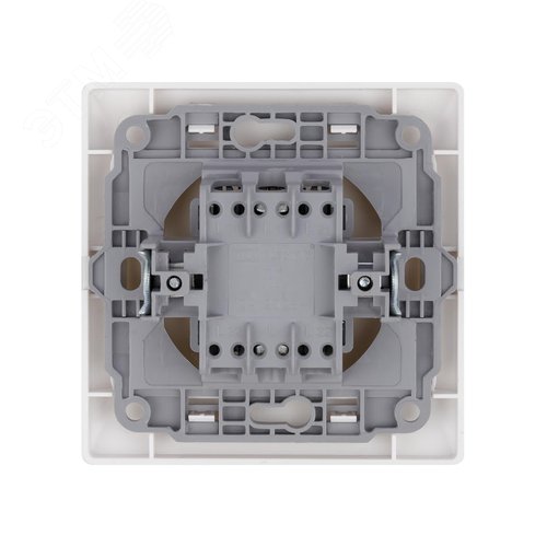 "Кнопка для звонка с подсветкой белая ""Ильмень"" TDM" 2