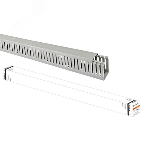 Кабель-канал перфорированный 25х40 перфорация 4/6мм (40 м) - TDM ELECTRIC