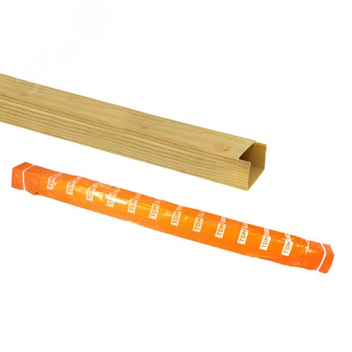 Кабель-канал 16х16 желтая сосна 3D 100м TDM