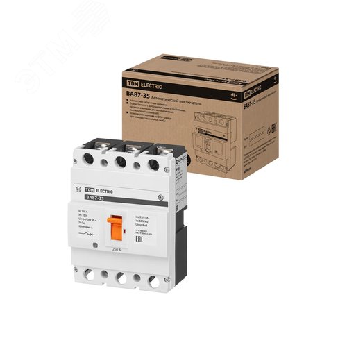 Выключатель автоматический ВА87-35 3Р 250А 25кА