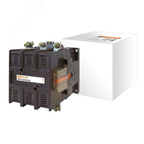 Пускатель электромагнитный ПМ12-250100 У3В, 400 В, 4НО+2НЗ TDM