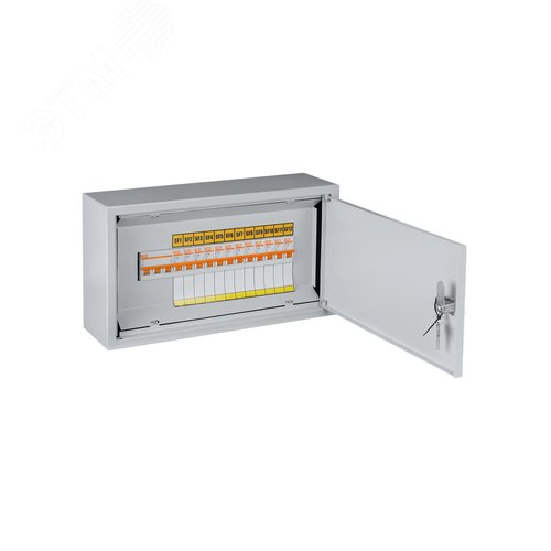 Осветительный щиток с выключателем ОЩВ-12 (63А/16А) 220х400х120мм - TDM ELECTRIC