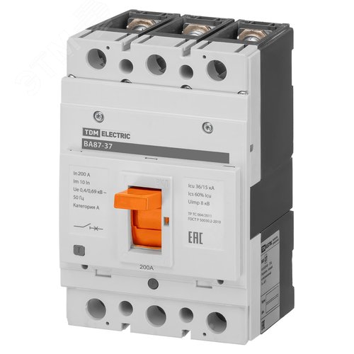 Выключатель автоматический ВА87-37 3Р 200А 35кА 7