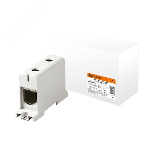 Клемма вводная силовая КВС 35-150 кв.мм серая - TDM ELECTRIC