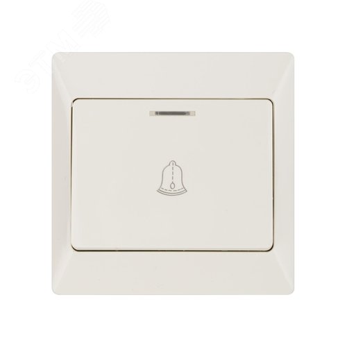 "Кнопка для звонка с подсветкой сл. кость ""Ильмень"" TDM" 5