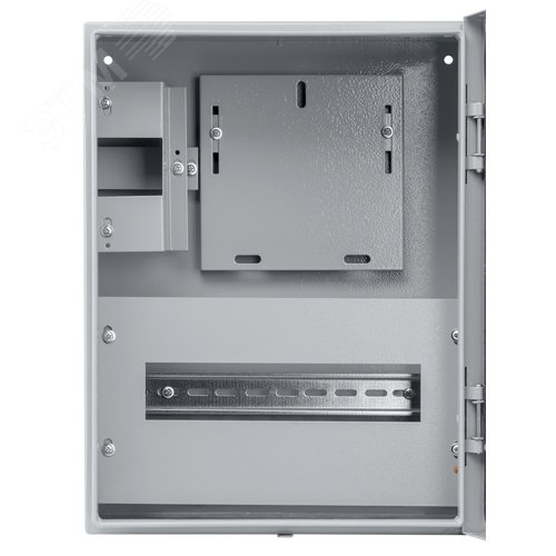 Корпус металлический ЩУ-1ф/1-0-12 IP66 (ЩУРН-1/12 IP66) (395х310х165) - фото 6