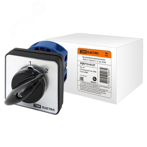 Кулачковый переключатель КПУ11-10/0101 (1-2 1р)