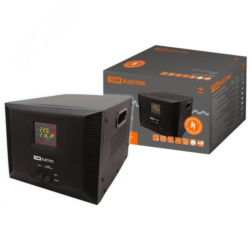 Стабилизатор напряжения СНР1-1-3 кВА электронный переносной - TDM ELECTRIC