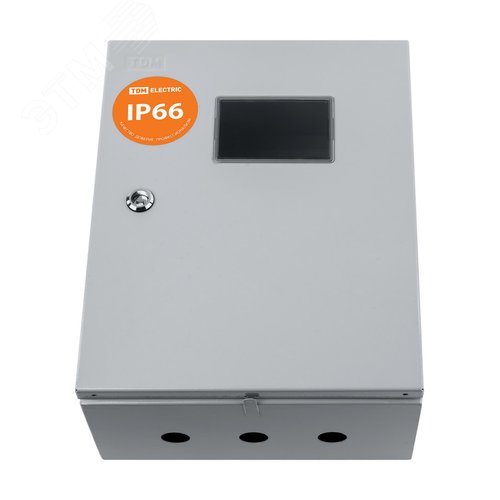 Корпус металлический ЩУ-1ф/1-0-12 IP66 (ЩУРН-1/12 IP66) (395х310х165) - фото 7