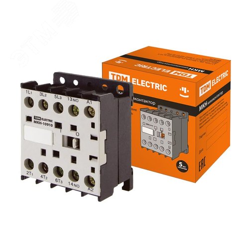 Миниконтактор МКН-10910 9А 230В 1НО - TDM ELECTRIC