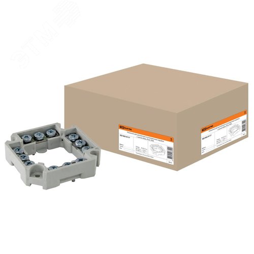 Клеммник для распаячных и установочных коробок с шагом 60мм IP20 TDM - TDM ELECTRIC