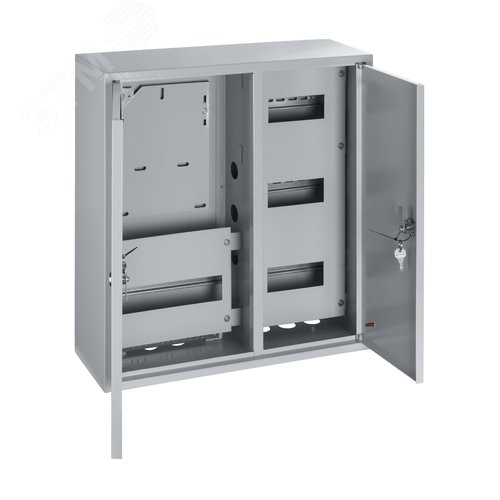 Корпус металлический ЩУРН-3/30 (540х490х165) двухдверный