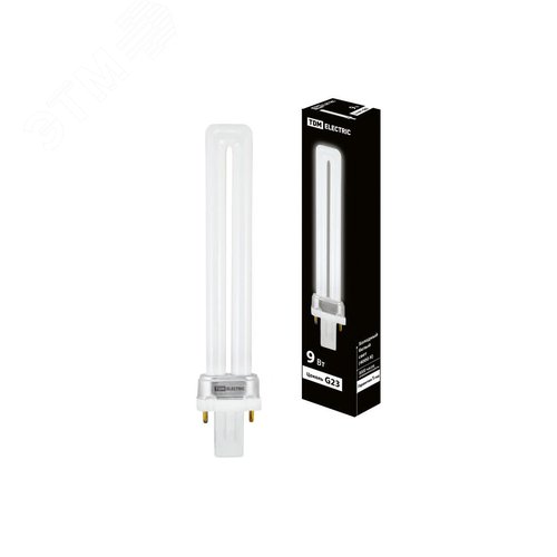 Лампа энергосберегающая КЛЛ-PS-9 Вт-4000 K-G23 (SQ0323-0085) - TDM ELECTRIC