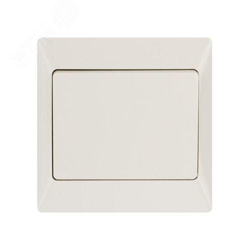 "Выключатель 1 кл. 10А сл. кость ""Ильмень""   TDM" 5