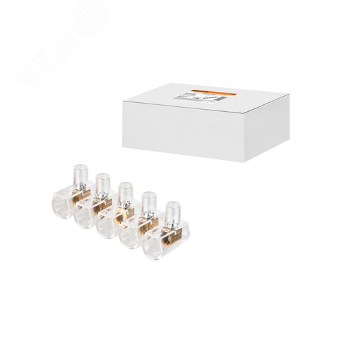 Клеммник концевой изолированный ККИ 4 мм2 (5х1) TDM - TDM ELECTRIC