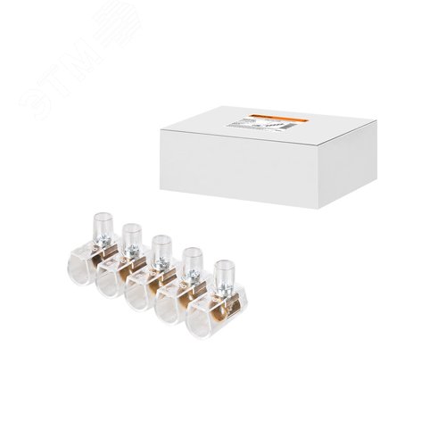 Клеммник концевой изолированный ККИ 6 мм2 (5х1) TDM - TDM ELECTRIC