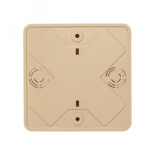 Коробка распаячная КР 100х100х29 ОП сосна IP40, инд. штрихкод - фото 2