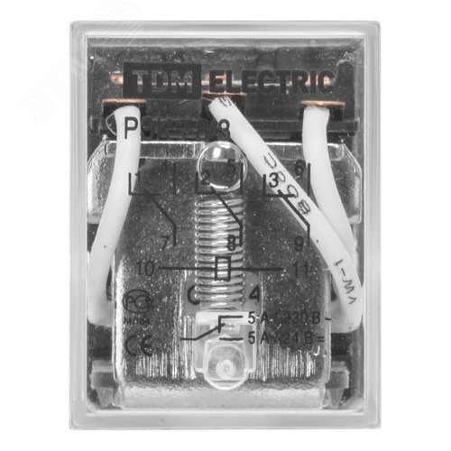 Реле РЭК78/3 5А 24В DC 4