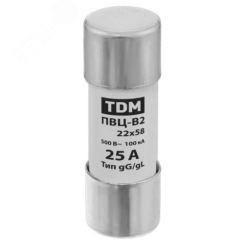 Плавкая вставка ПВЦ-В2 22х58 25А 2