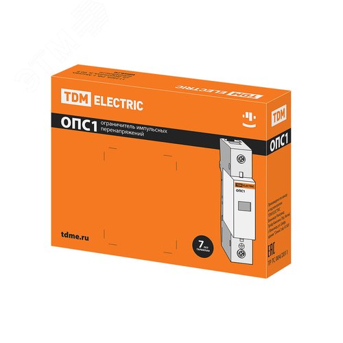 Разрядник ОПС1-B 1Р In=30kA Un=400B Im=60kA 8