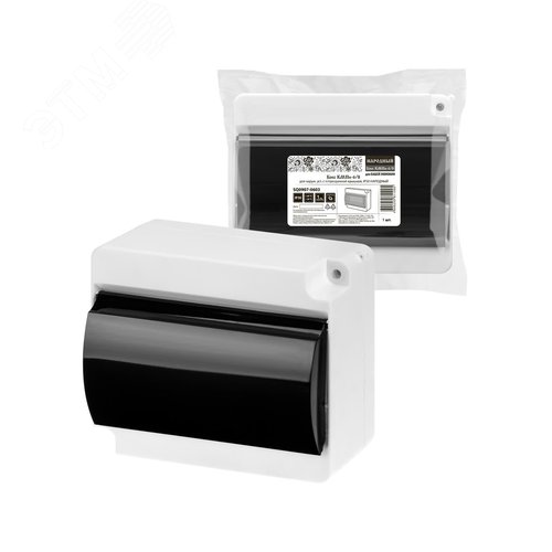 Бокс КМПн-6/8 для наруж. уст. с п/прозрачной крышкой, IP30 НАРОДНЫЙ - TDM ELECTRIC
