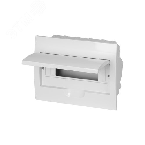 Бокс ЩРВ-П-12модулей с белой крышкой встраиваемый пластик IP40 3