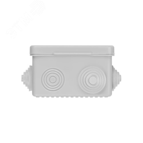 Распаячная коробка ОП 80х80х50мм, крышка, IP54, 7 входов 5